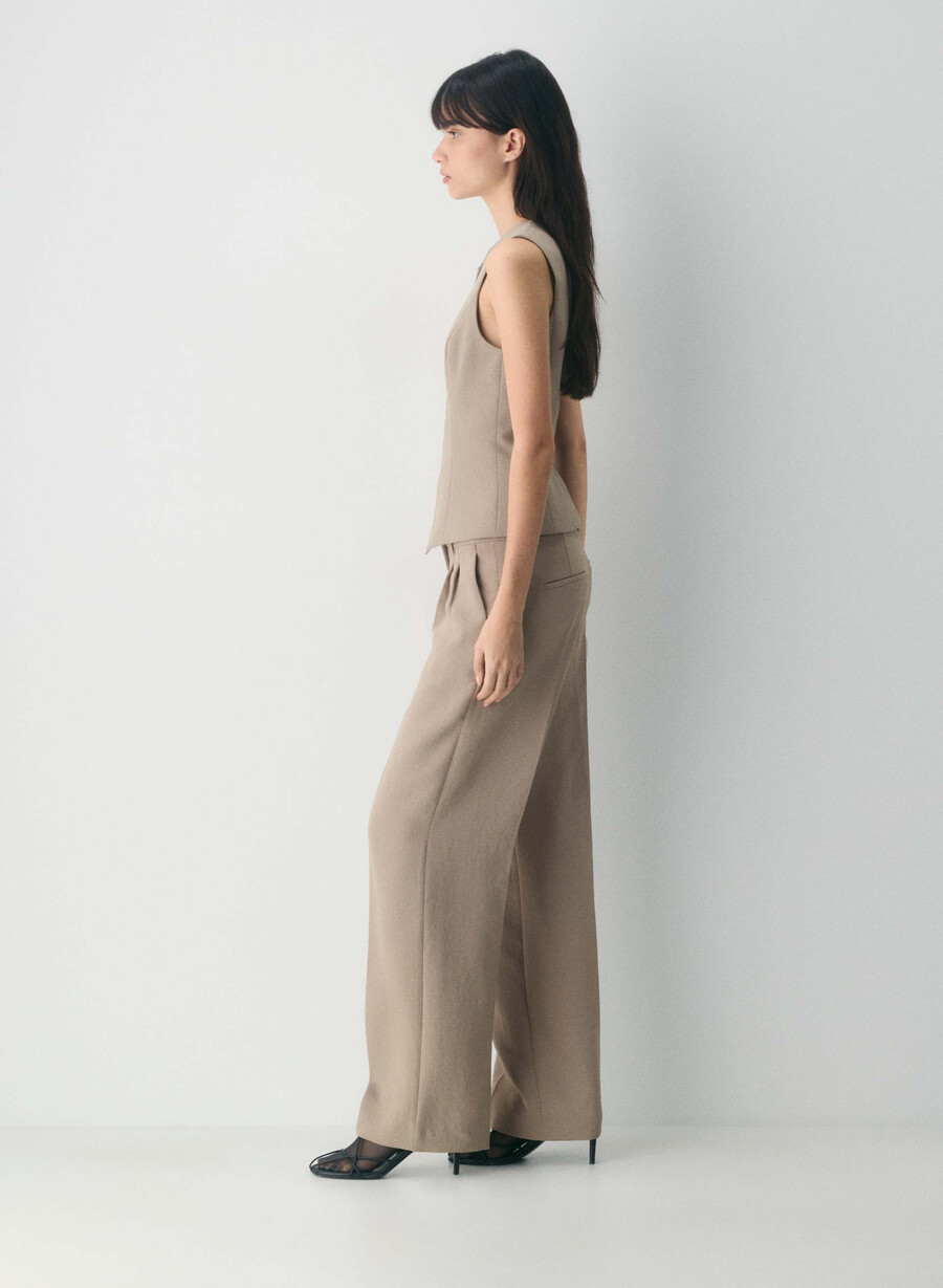 gilet regale - crepette nomad taupe