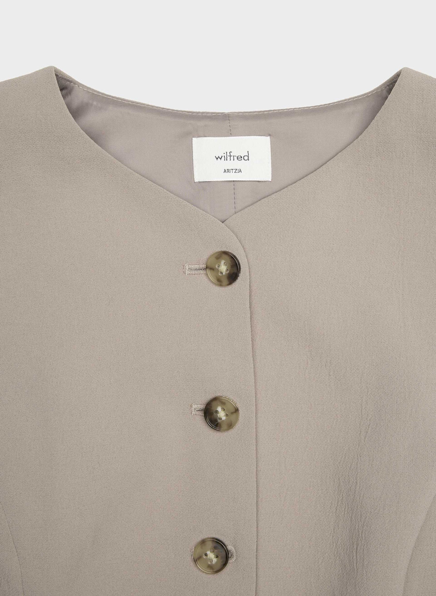 gilet regale - crepette nomad taupe