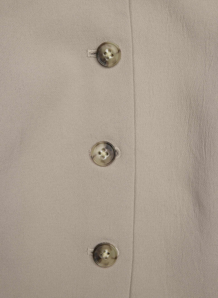 gilet regale - crepette nomad taupe