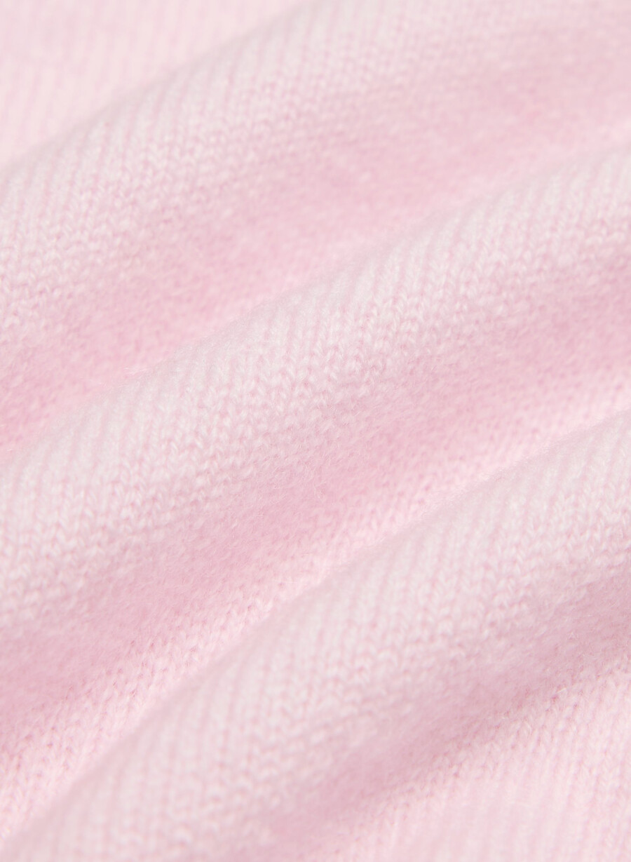 maglione bloor in cashmere nudo rosso lampeggiante