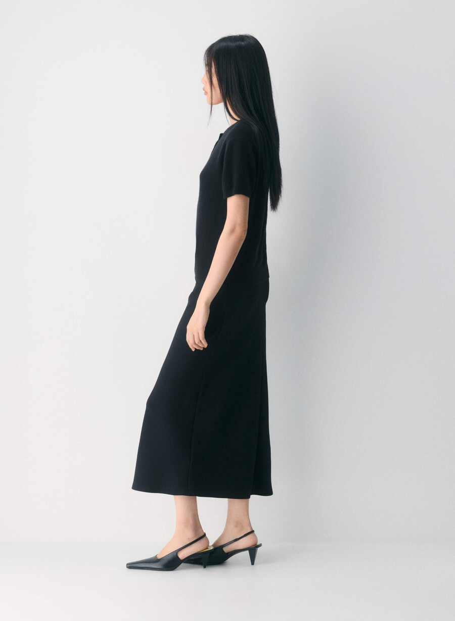 cardigan bare cashmere noteworthy nero