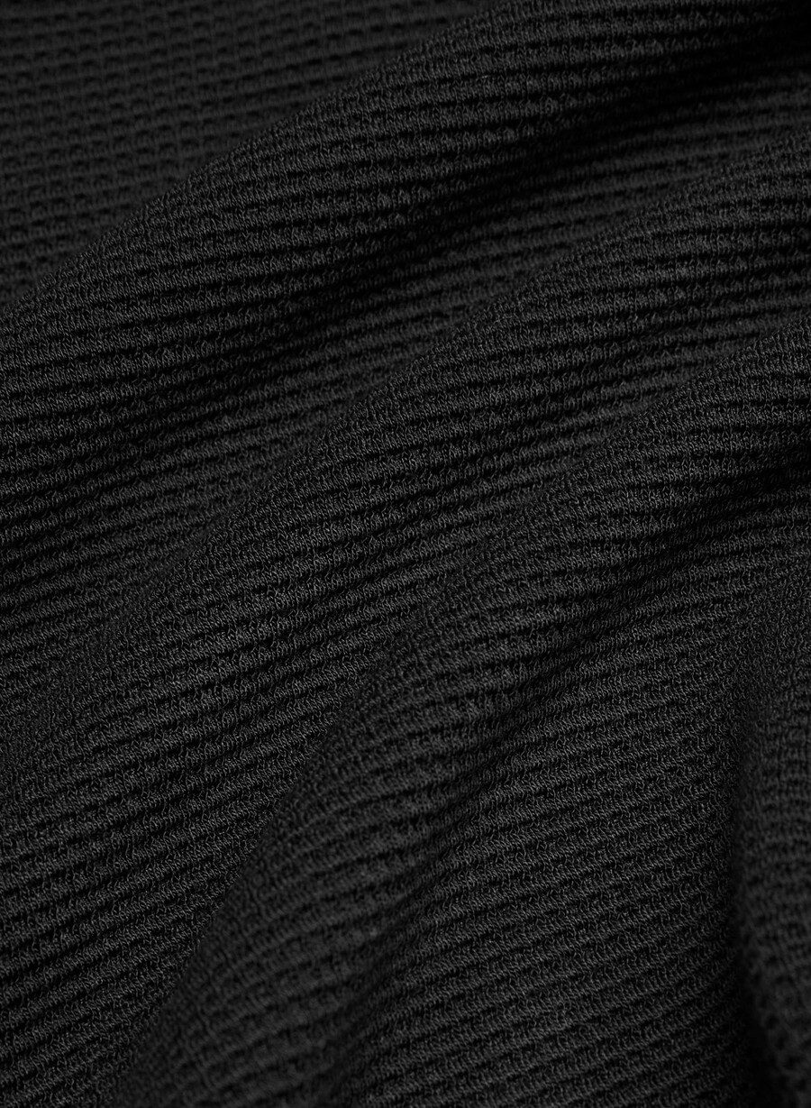 nuova felpa con cappuccio wafflex eddy nera