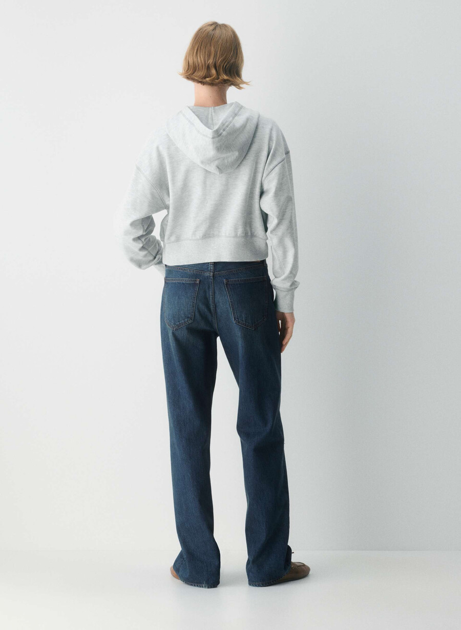 nuova felpa con cappuccio wafflex eddy heather chrome