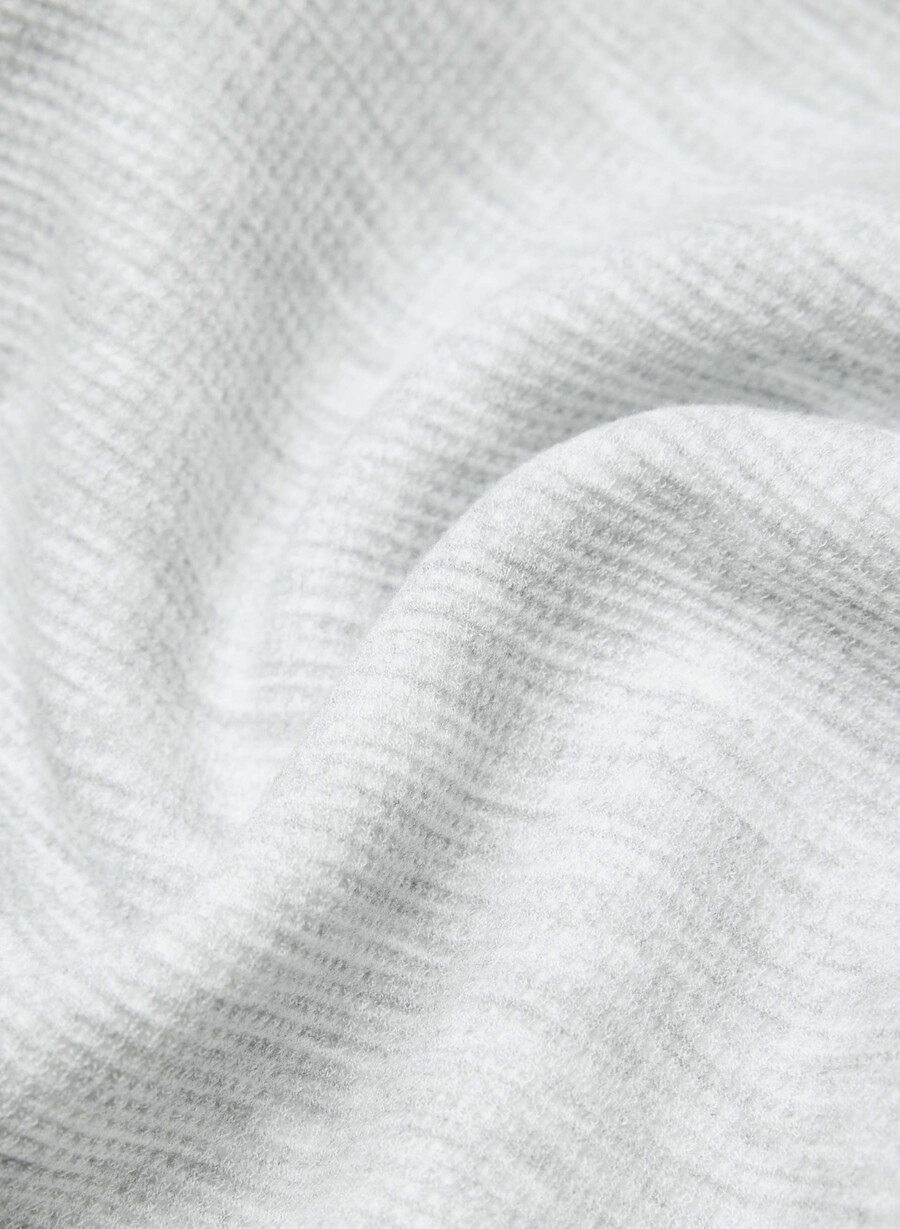 nuova felpa con cappuccio wafflex eddy heather chrome