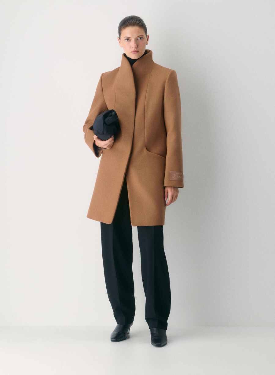 il cappotto cocoon - luxe wool cashmere saville