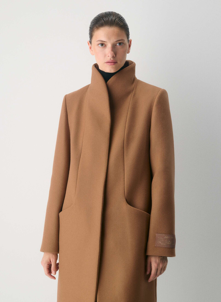 il cappotto cocoon - luxe wool cashmere saville