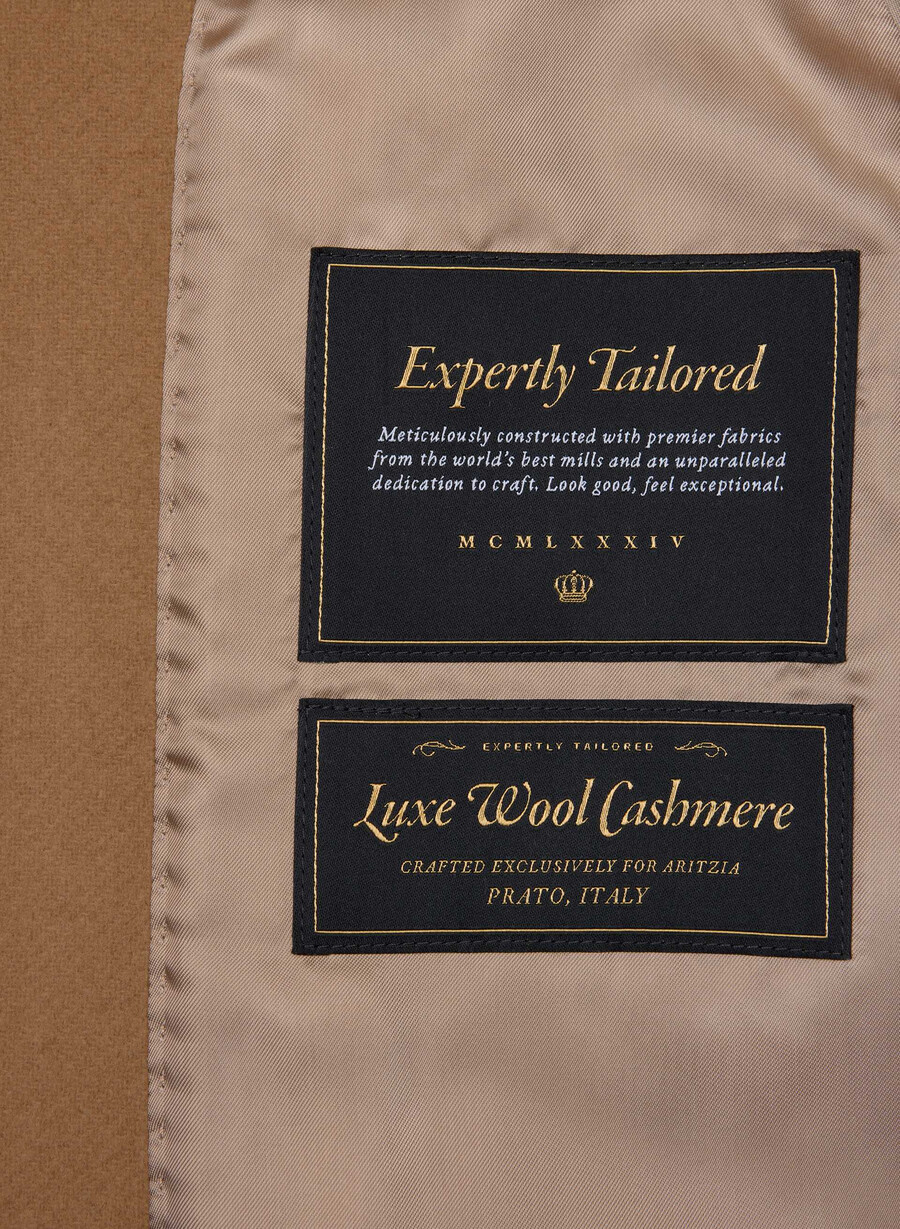 il cappotto cocoon - luxe wool cashmere saville