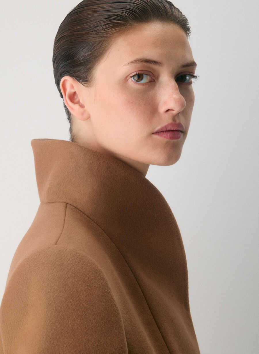 il cappotto cocoon - luxe wool cashmere saville