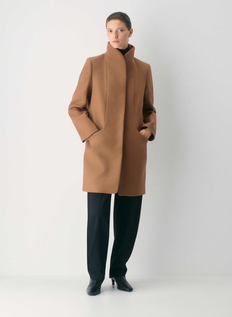 il cappotto cocoon - luxe wool cashmere saville