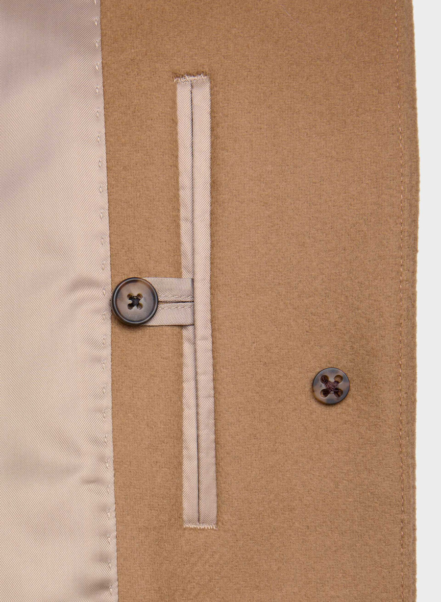 cappotto lungo cocoon - luxe wool cashmere saville