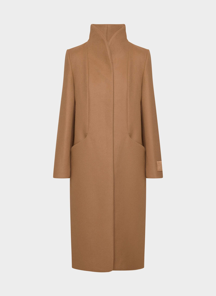 cappotto lungo cocoon - luxe wool cashmere saville