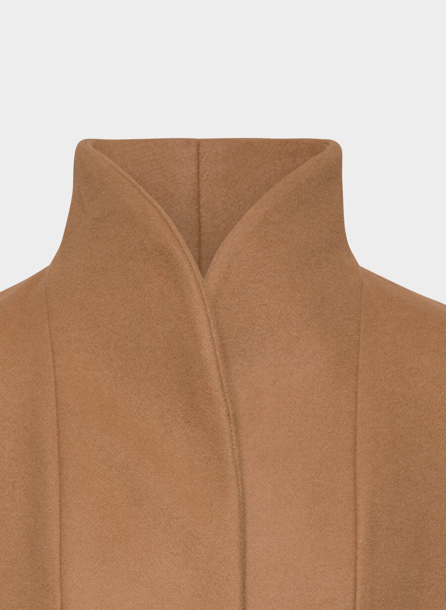 cappotto lungo cocoon - luxe wool cashmere saville