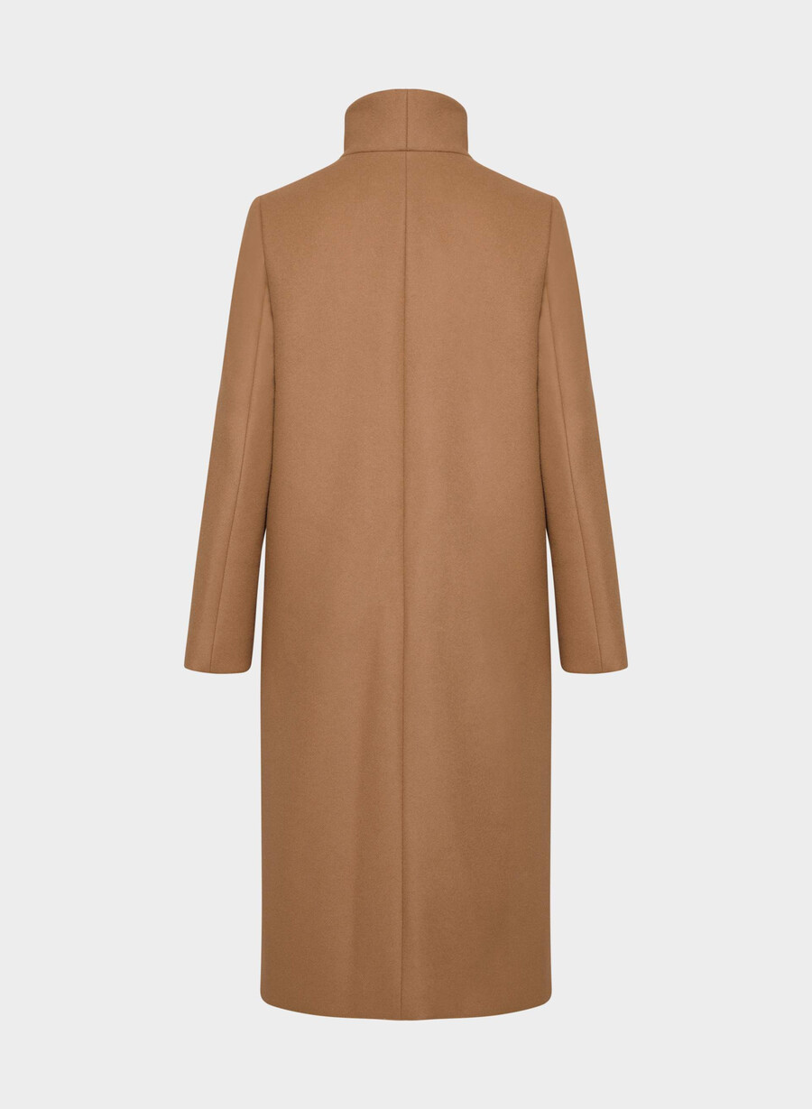 cappotto lungo cocoon - luxe wool cashmere saville