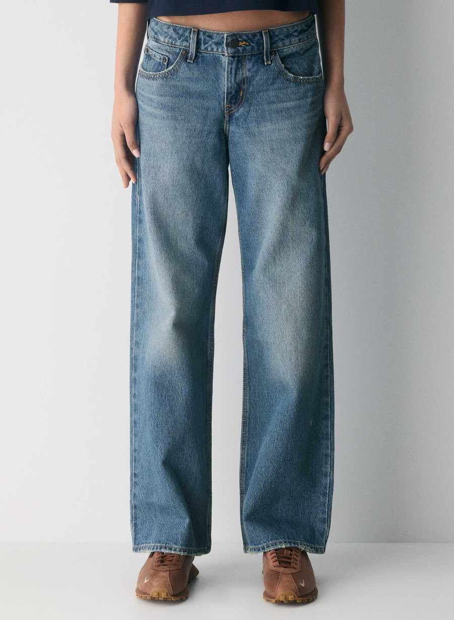 jeans levis low loose rescued city