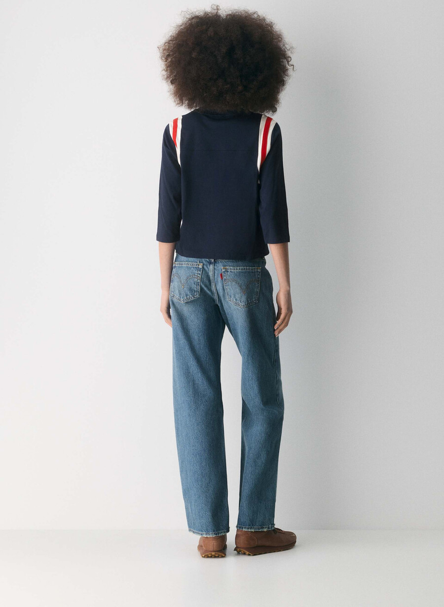 jeans levis low loose rescued city