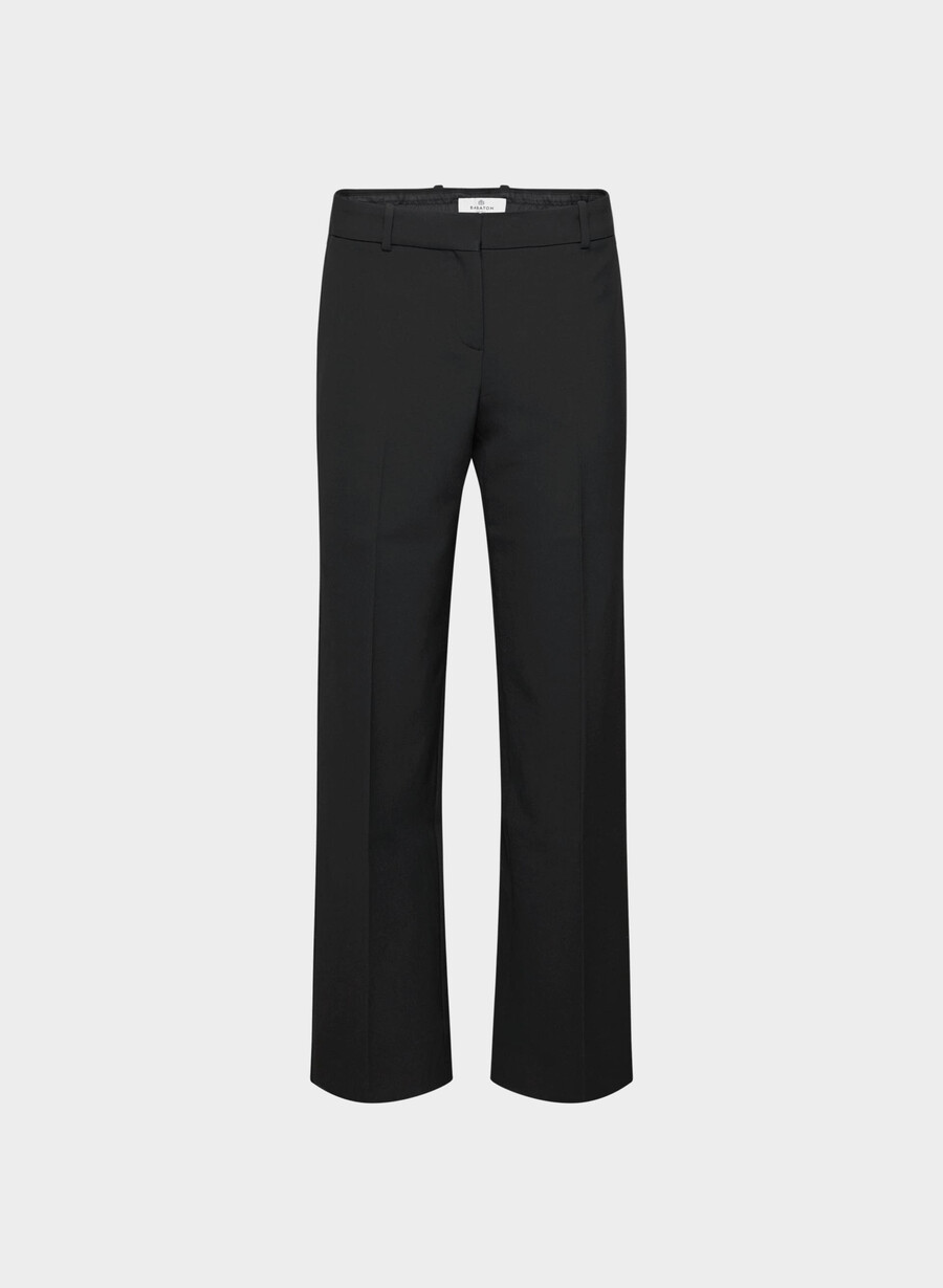 pantaloni a vita bassa new agency - ressential black