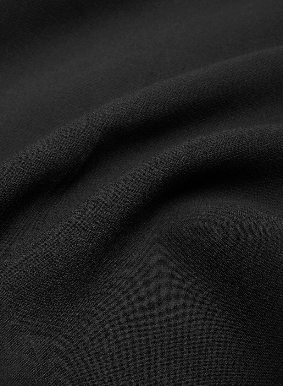 pantaloni a vita bassa new agency - ressential black