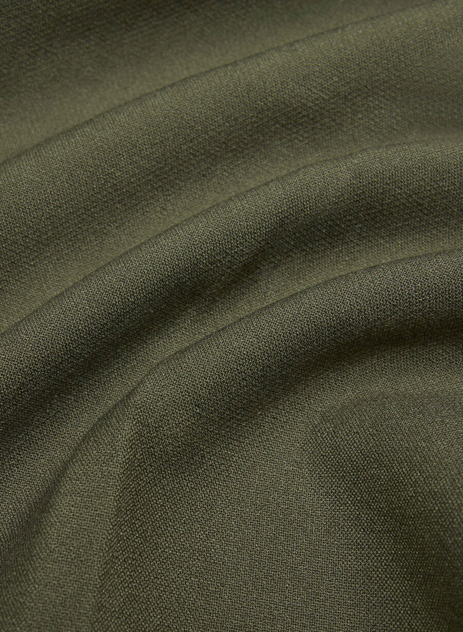 pantaloni a vita bassa new agency - ressential dark olive