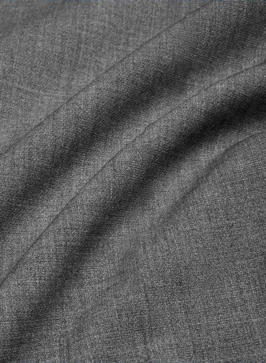 pantaloni a vita bassa new agency - ressential heather charcoal