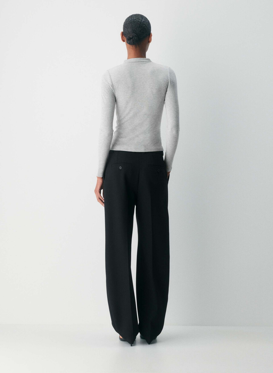 arpa mockneck heather chrome