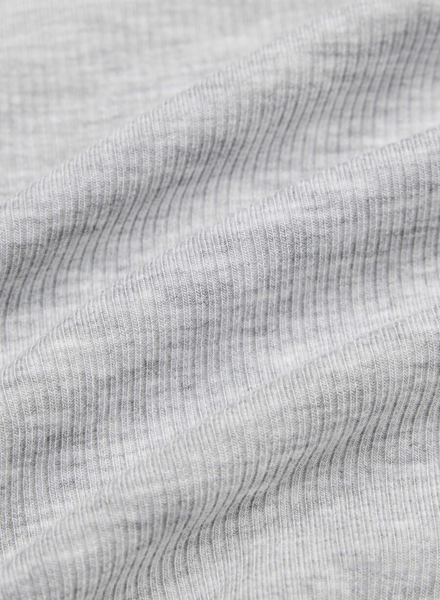 arpa mockneck heather chrome