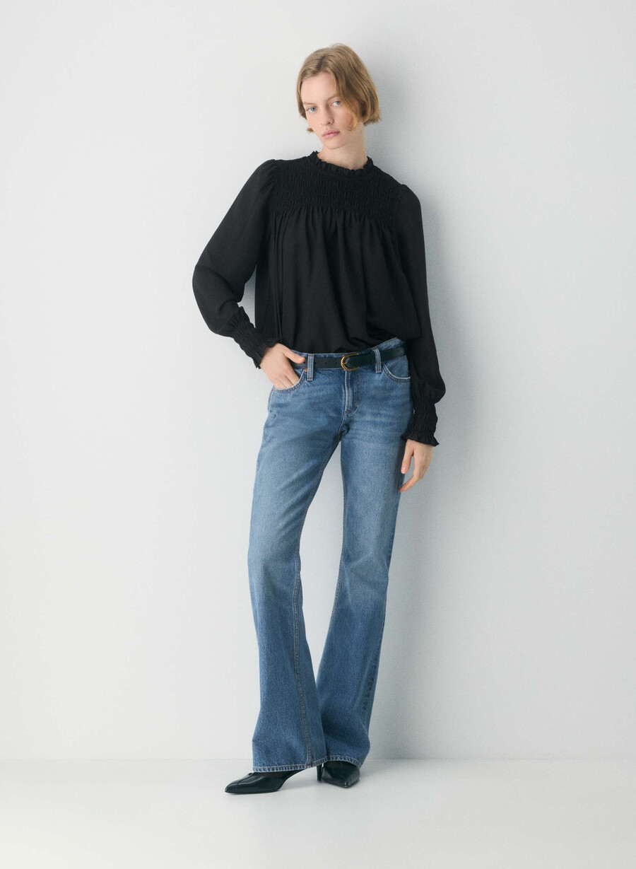 compose blouse nero
