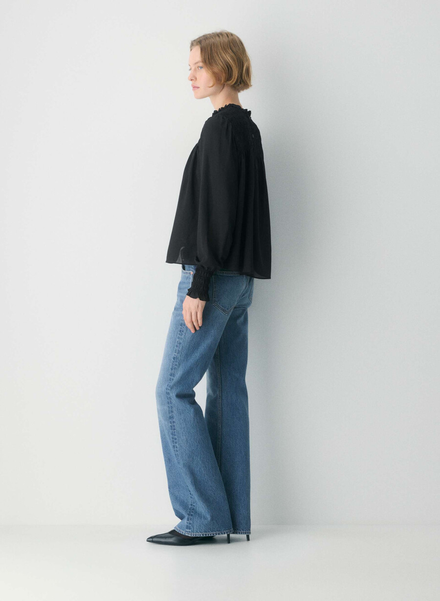 compose blouse nero