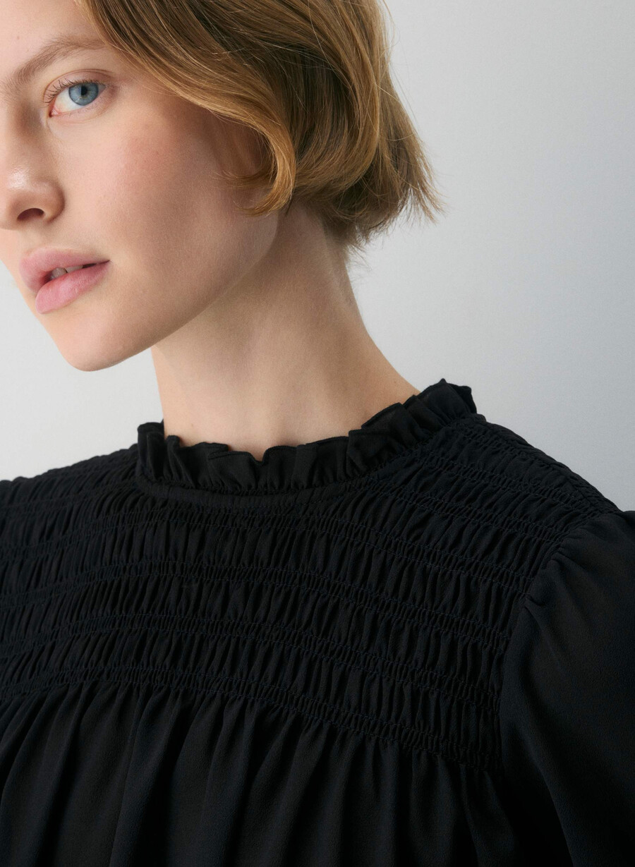 compose blouse nero