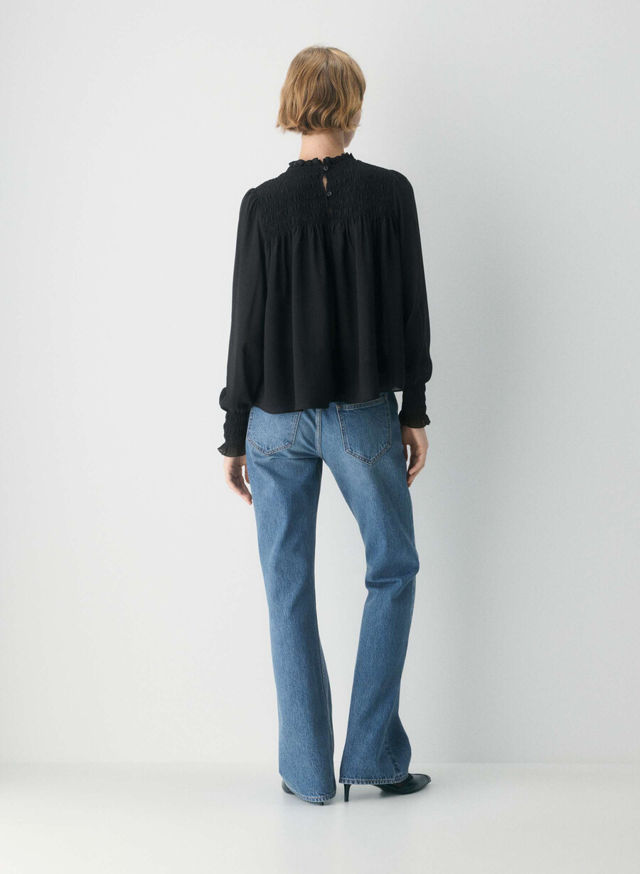 compose blouse nero