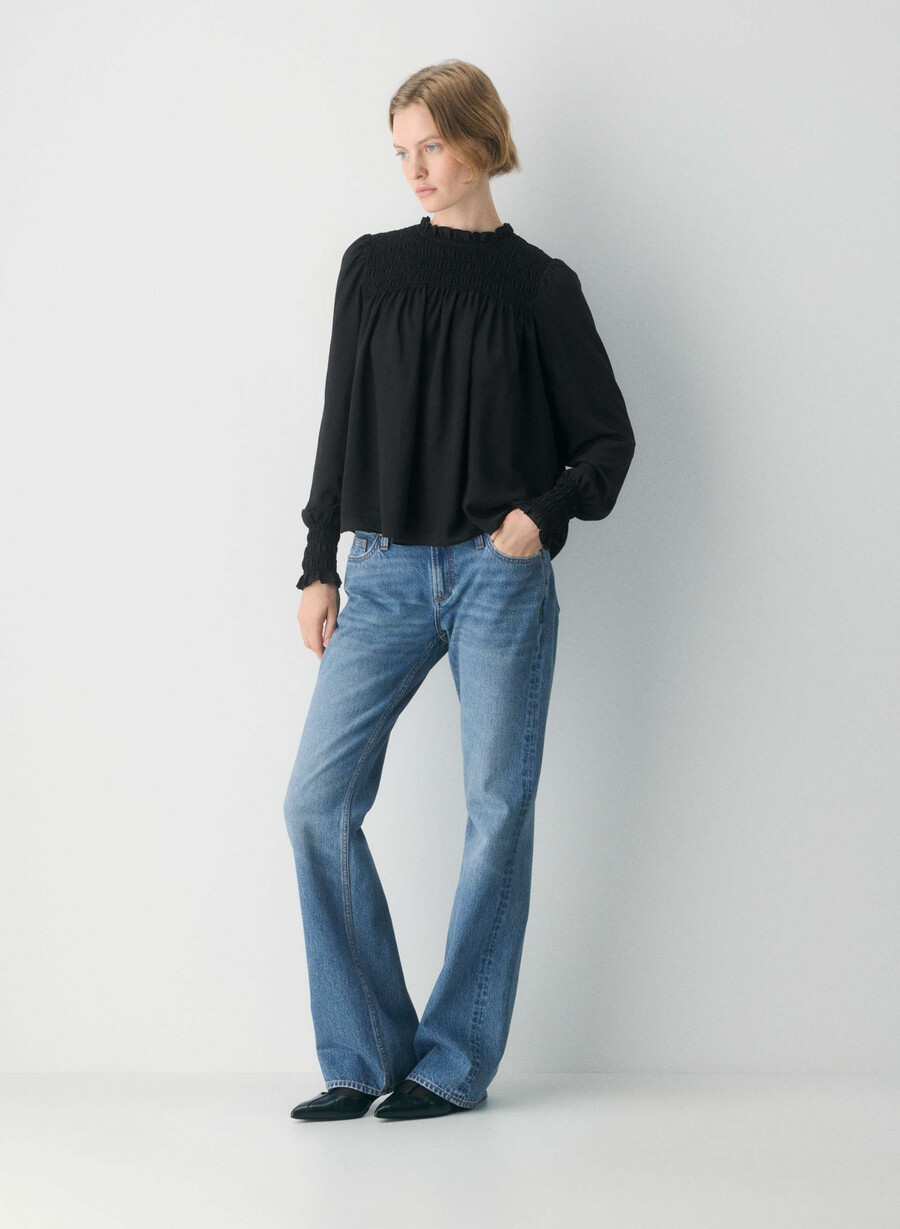 compose blouse nero