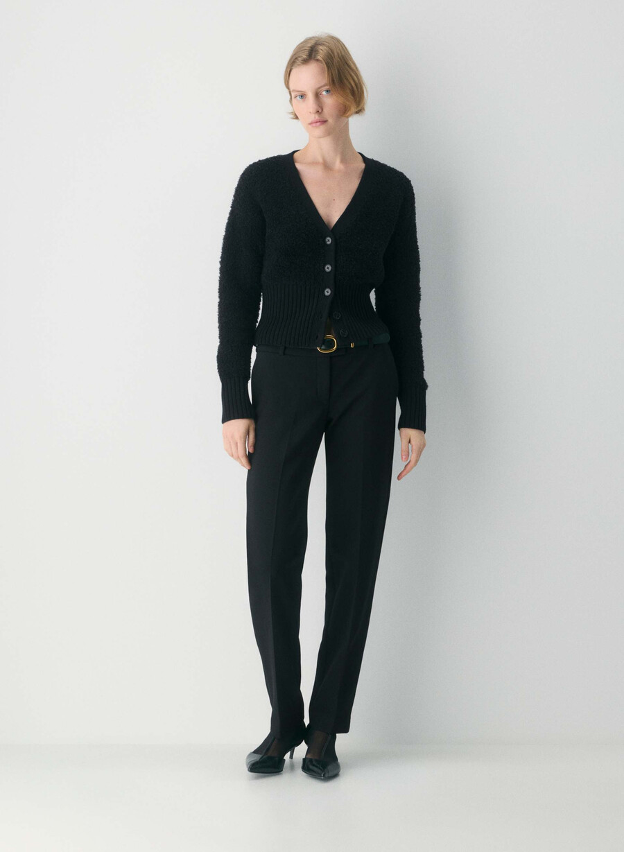 cardigan duchessa nero