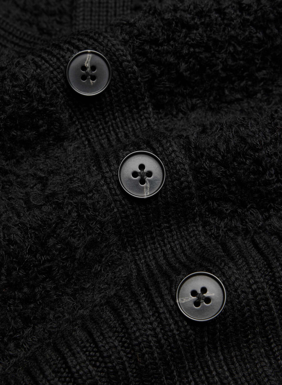cardigan duchessa nero