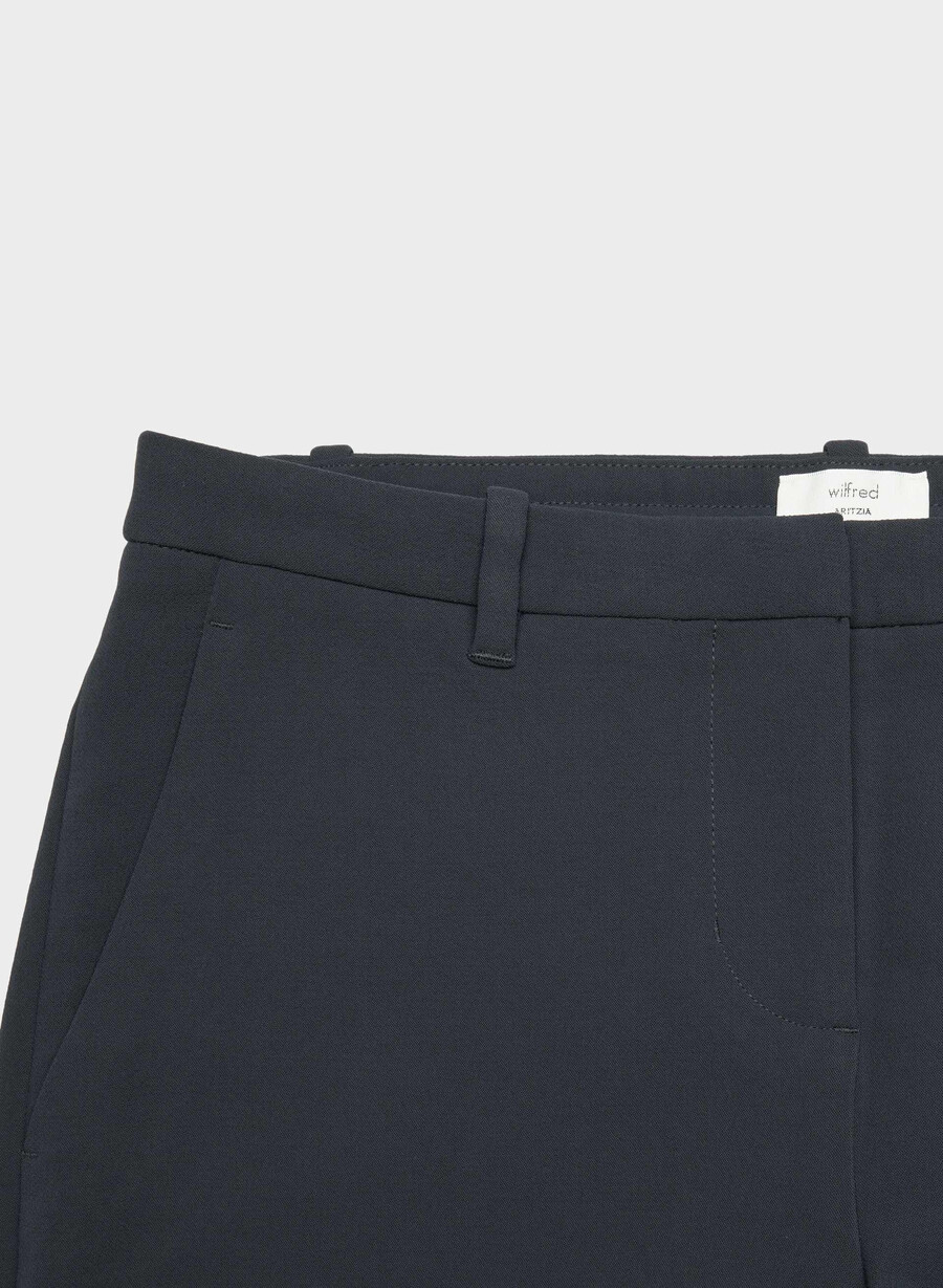 pantaloni strata - crepette dark night navy