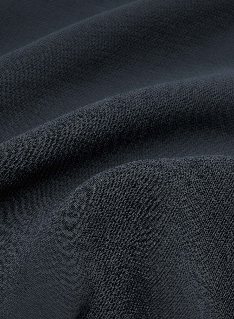 pantaloni strata - crepette dark night navy