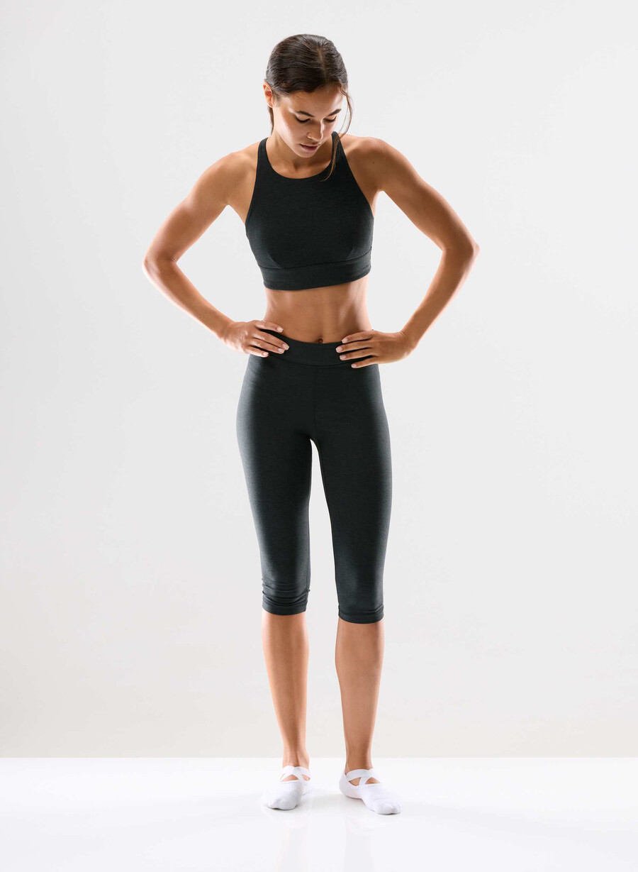 reggiseno sportivo softwhip flawless heather black