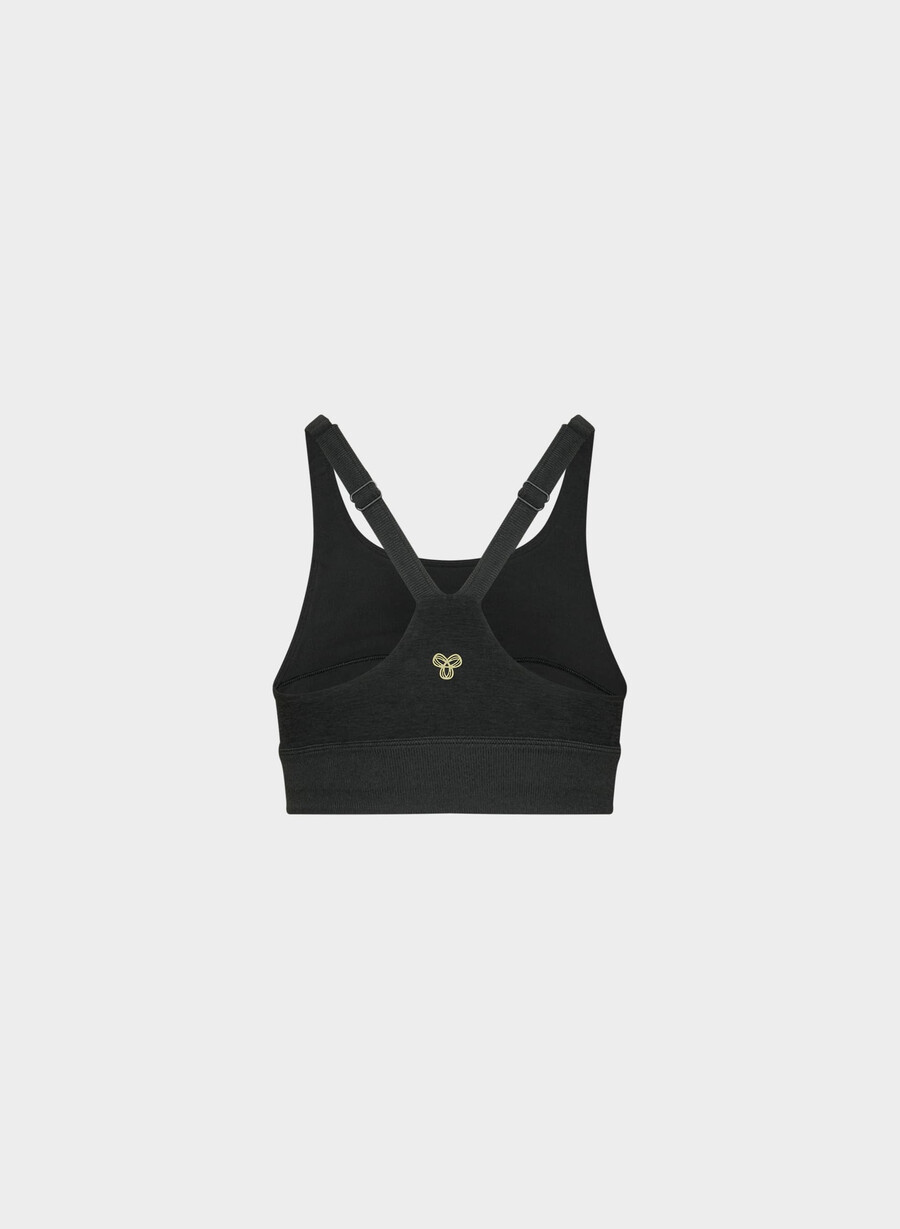 reggiseno sportivo softwhip flawless heather black