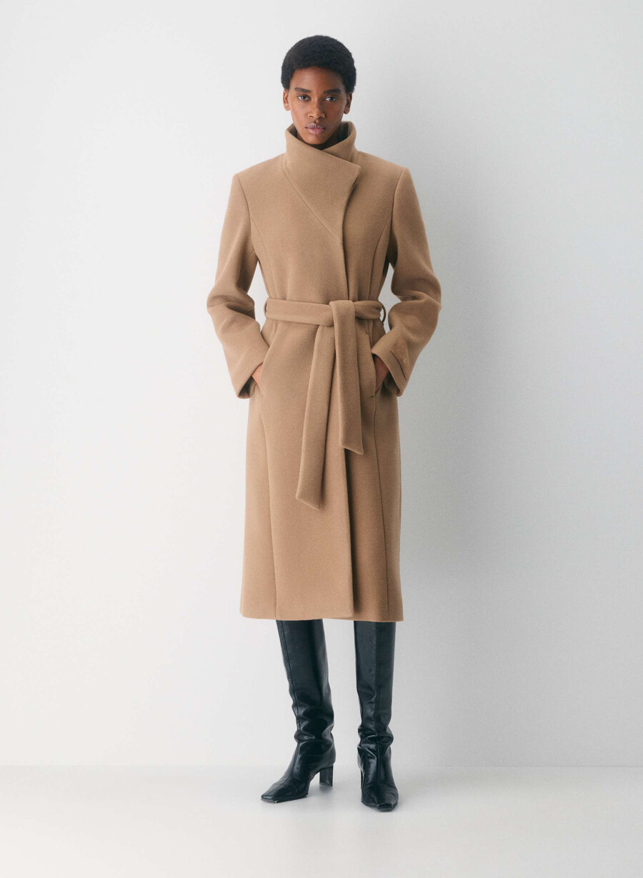 il cappotto lungo connor - morbido cashmere di lana saville