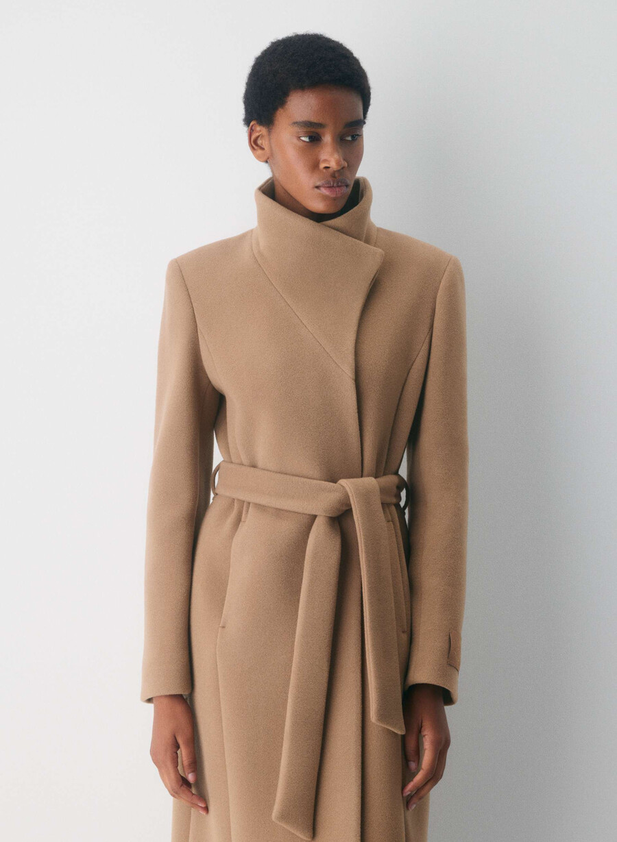 il cappotto lungo connor - morbido cashmere di lana saville