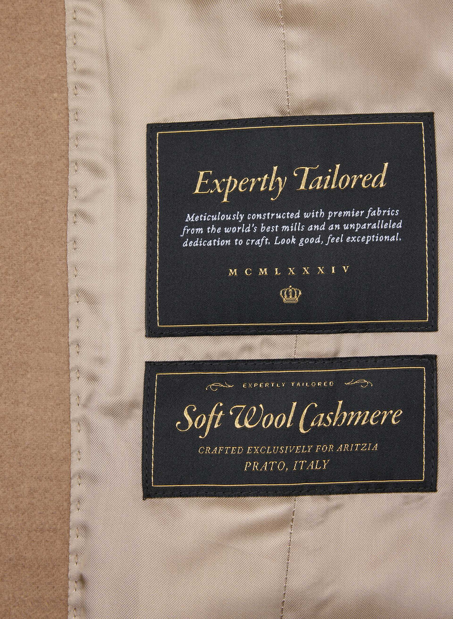 il cappotto lungo connor - morbido cashmere di lana saville