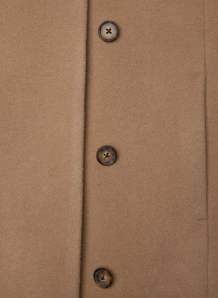 il cappotto lungo connor - morbido cashmere di lana saville
