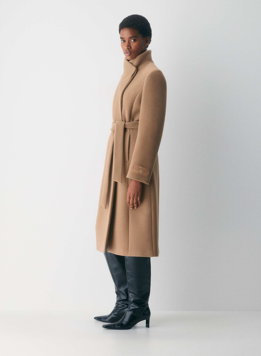 il cappotto lungo connor - morbido cashmere di lana saville