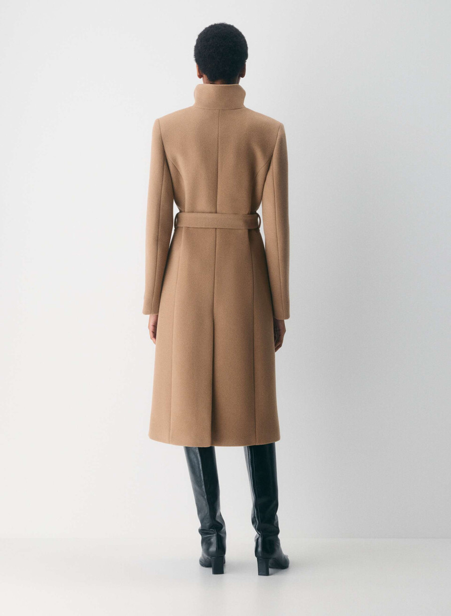 il cappotto lungo connor - morbido cashmere di lana saville
