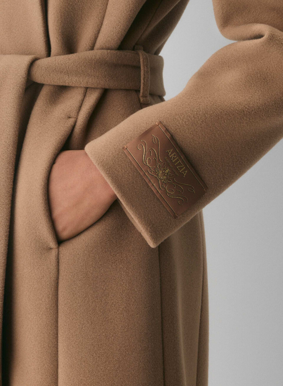 il cappotto lungo connor - morbido cashmere di lana saville