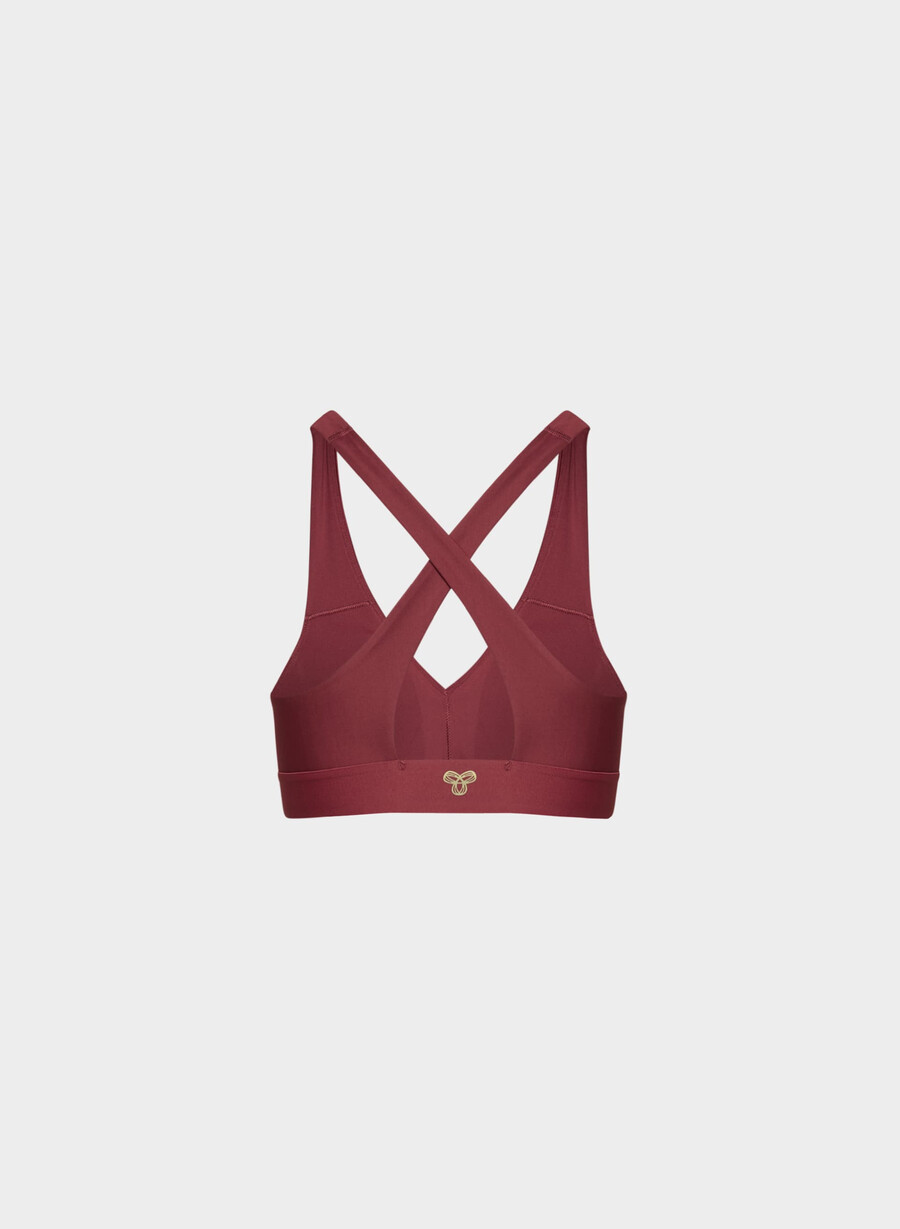 reggiseno sportivo glotone hustle cordovan bianco brillante