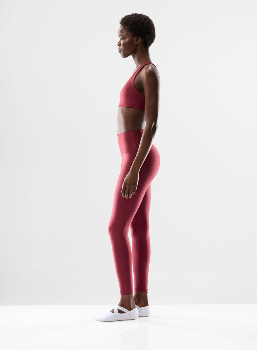 glotone cheeky infinite hi-rise 26 leggings cordovan
