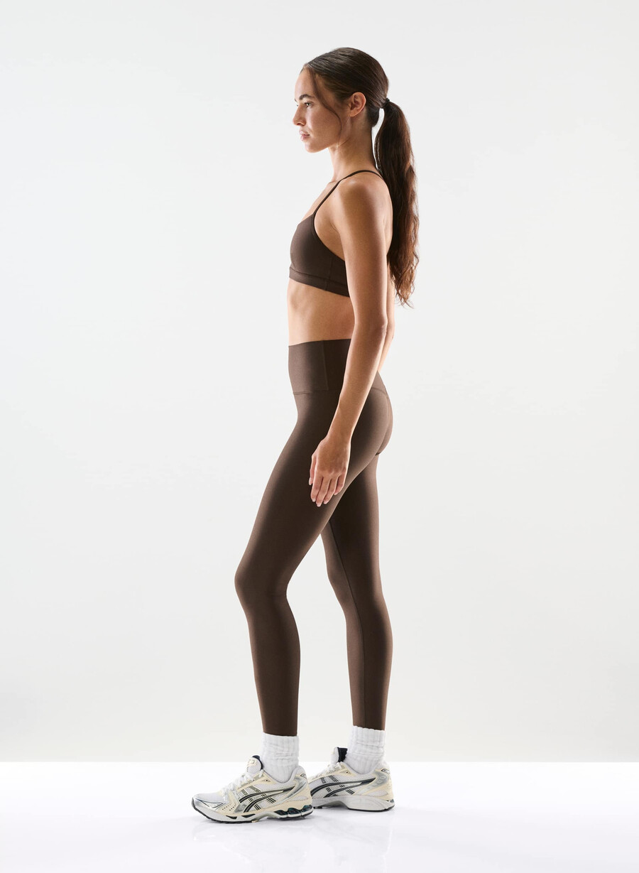 leggings glotone cheeky infinite hi-rise 26 marrone mocha ricco