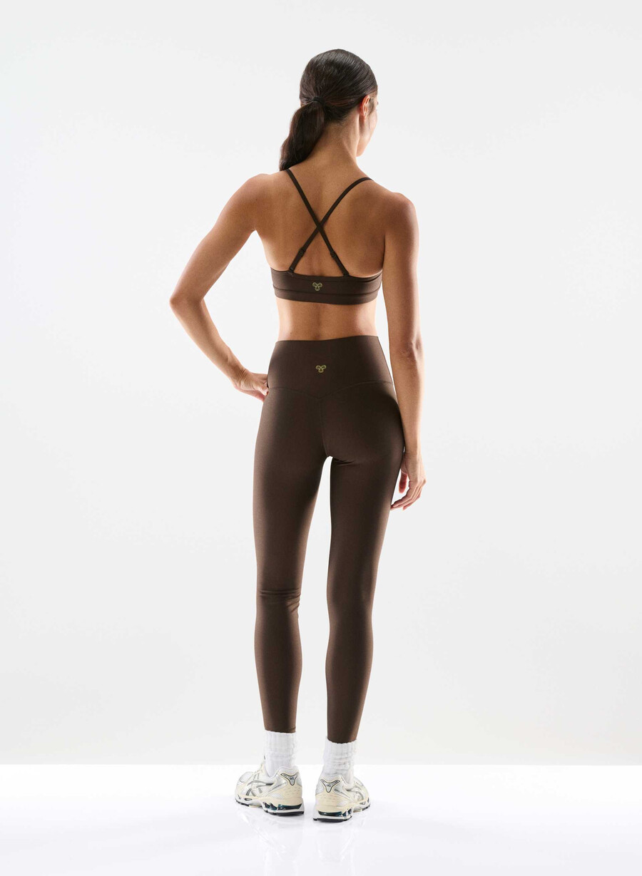 leggings glotone cheeky infinite hi-rise 26 marrone mocha ricco