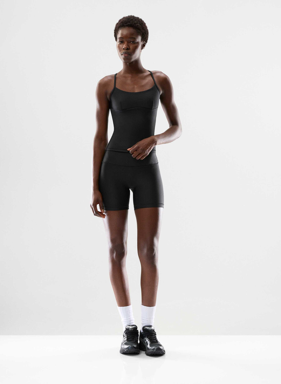 glotone cheeky infinite hi-rise 5 short nero