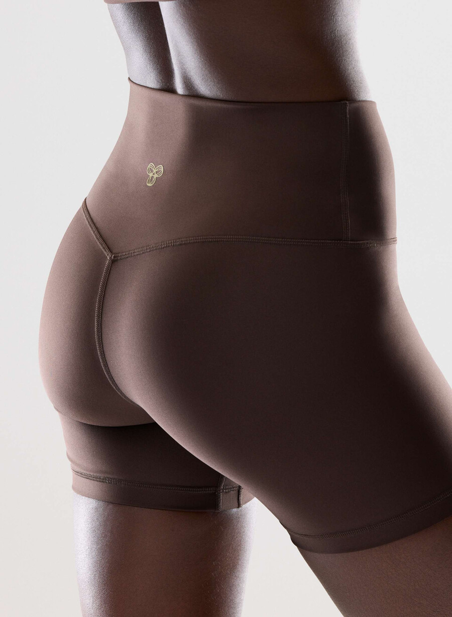 glotone cheeky infinite hi-rise 5 short marrone mocha ricco