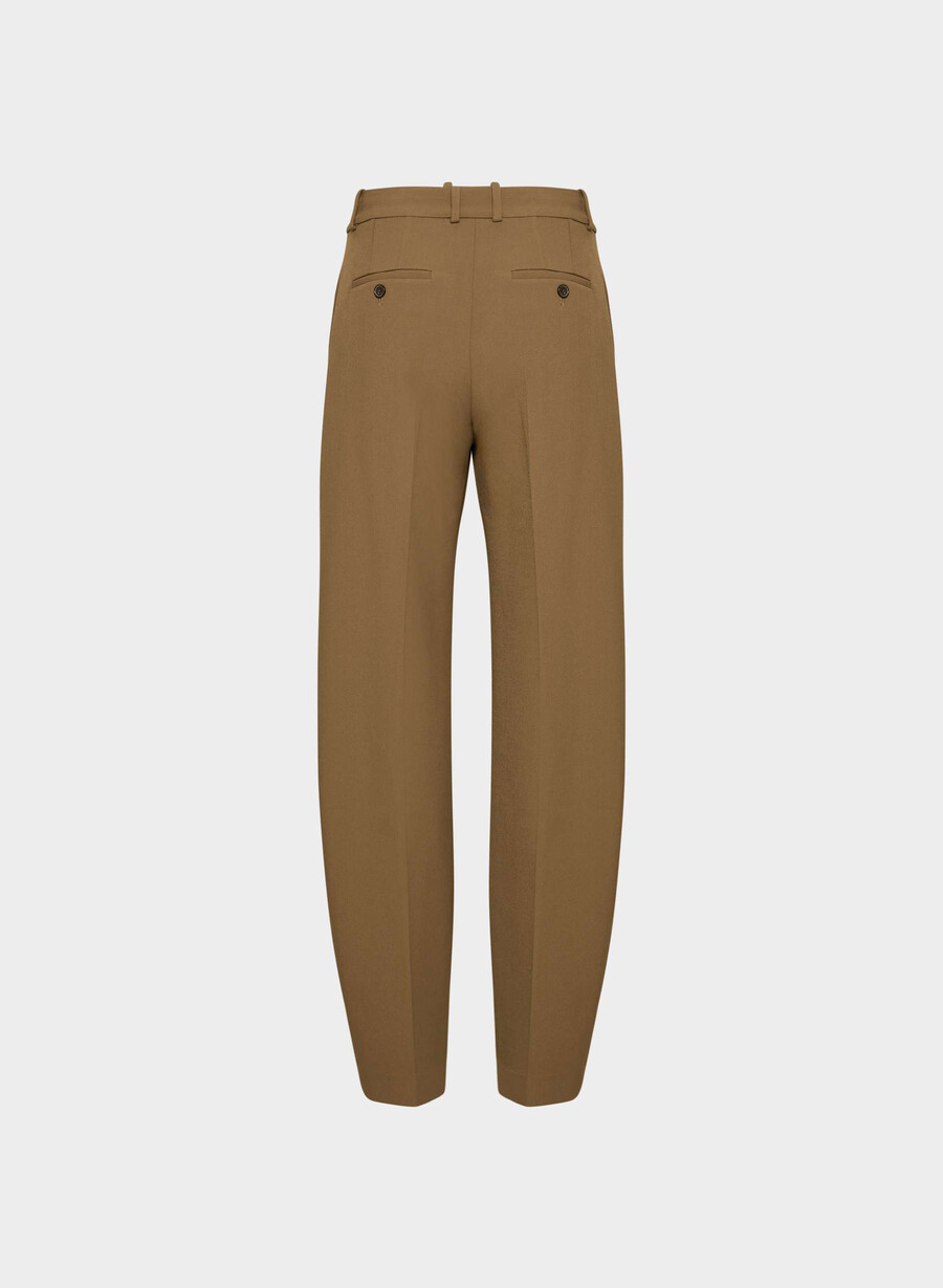dial pant - ressential cello brown
